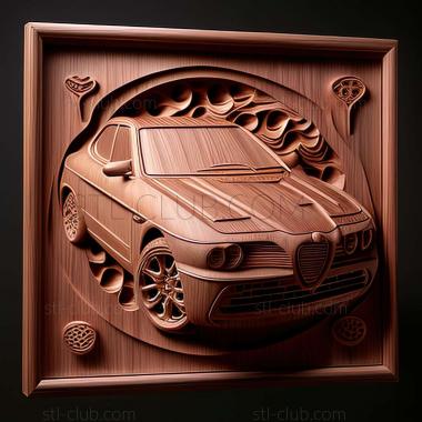 3D мадэль Alfa Romeo 166 (STL)